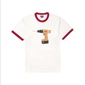 Supreme Tee Drill Ringer
